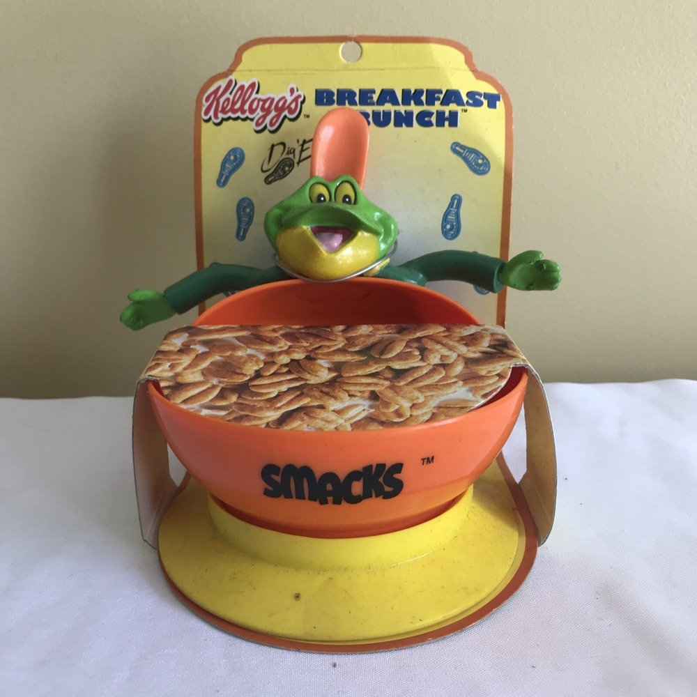 Kellogg's Breakfast Bunch Cereal Bowl smacks NEW NEVER‎ OPENED